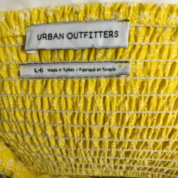 Urban Outfitters Yellow Daisy Sleeveless Dress L NWOT - Picture 2 of 9